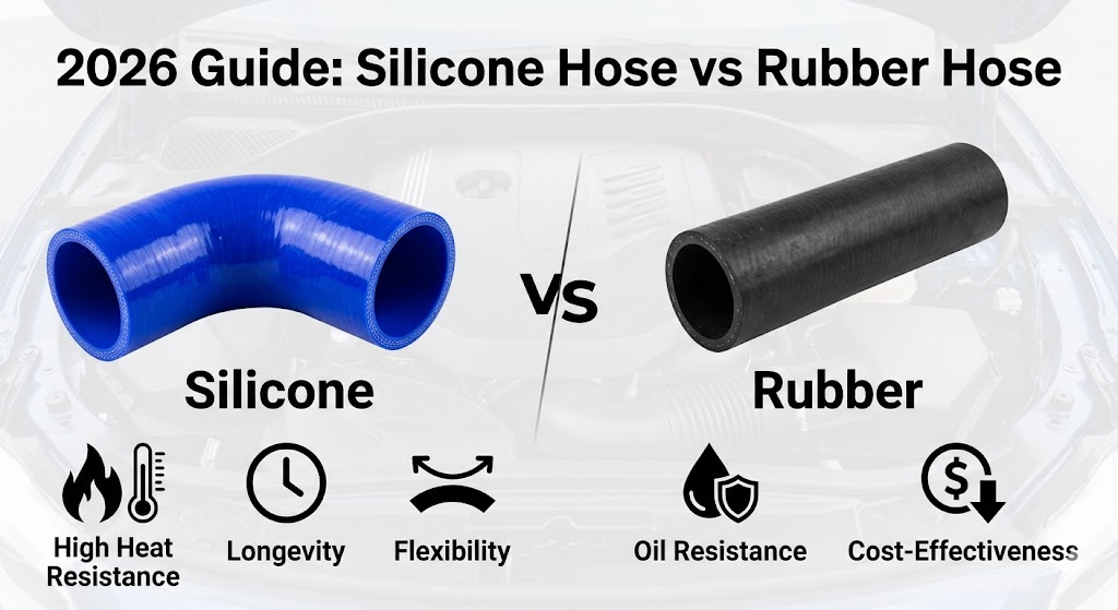 Silicone vs Rubber Hoses